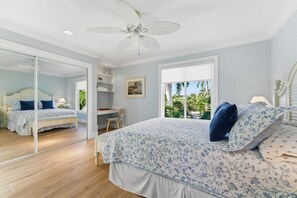 2 bedrooms, desk, iron/ironing board, WiFi