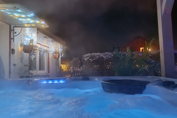 Idromassaggio all'aperto