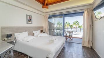 Departamento familiar | Caja de seguridad en la habitación, wifi gratis y ropa de cama