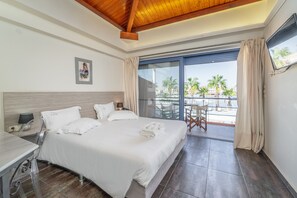 Family Apartment | In-room safe, free WiFi, bed sheets - Ianos Bay (Lefkada)