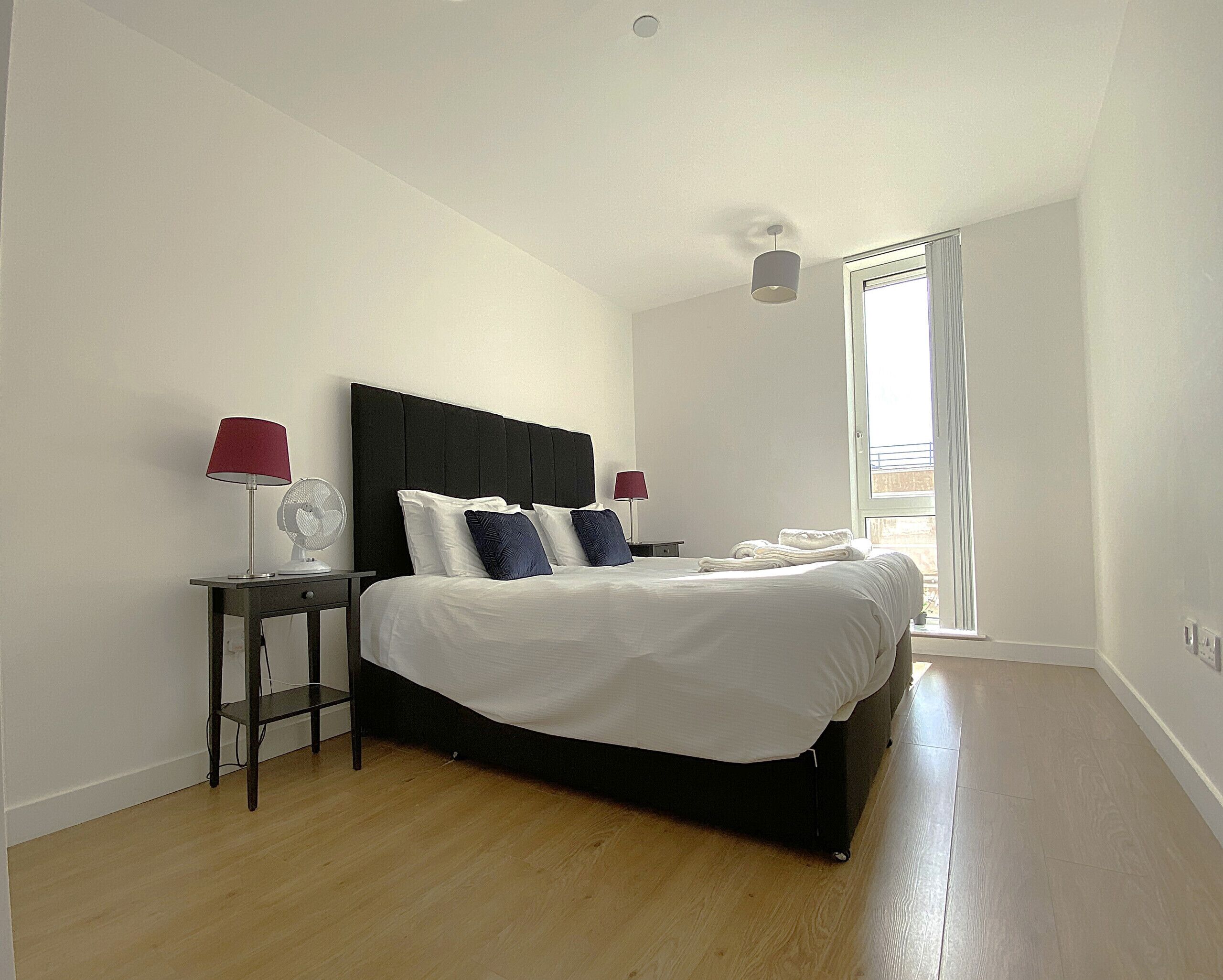 2 bedrooms, iron/ironing board