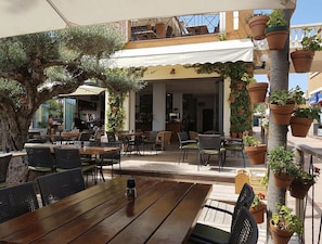 Udendørs spisemuligheder