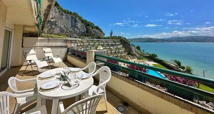 Apto con piscina y vistas al mar - Vistamar 3001