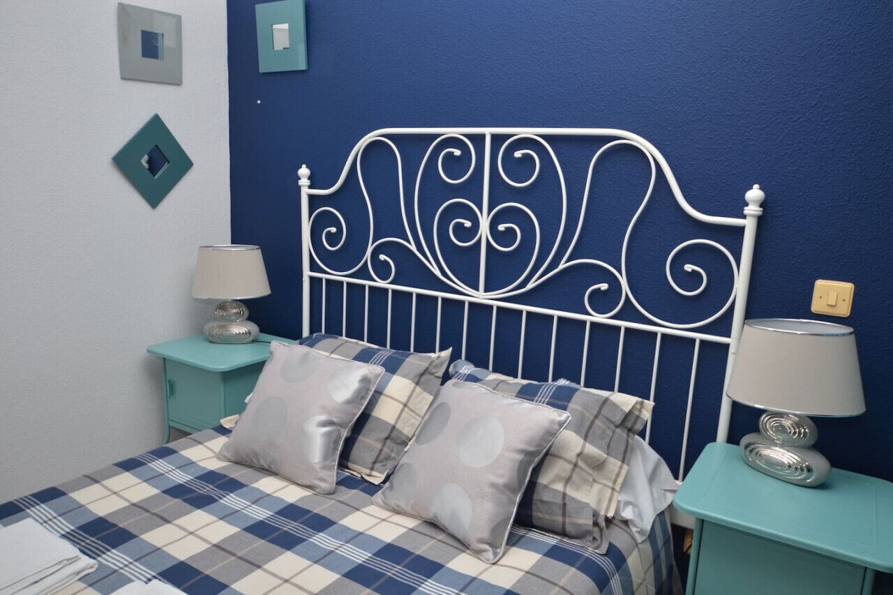 1 bedroom, iron/ironing board, bed sheets