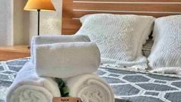 2 bedrooms, iron/ironing board, bed sheets