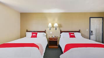 Free WiFi, bed sheets