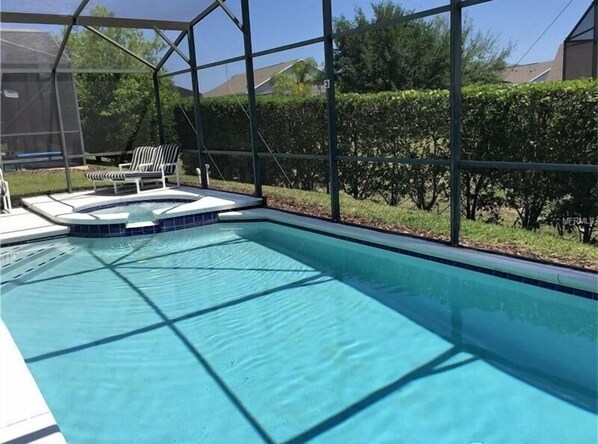 Piscine chauffée