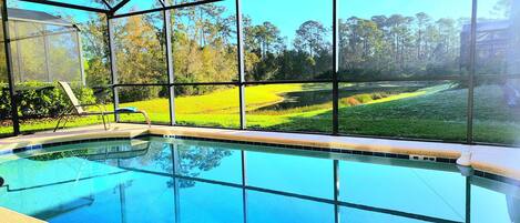 Udendørs pool, opvarmet pool