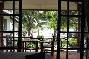 Vue depuis l’hébergement