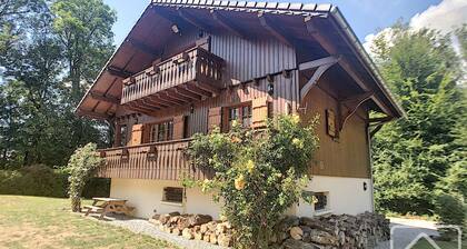Beautiful chalet, large private garden, 5 minutes walk to ski lifts and lac bleu