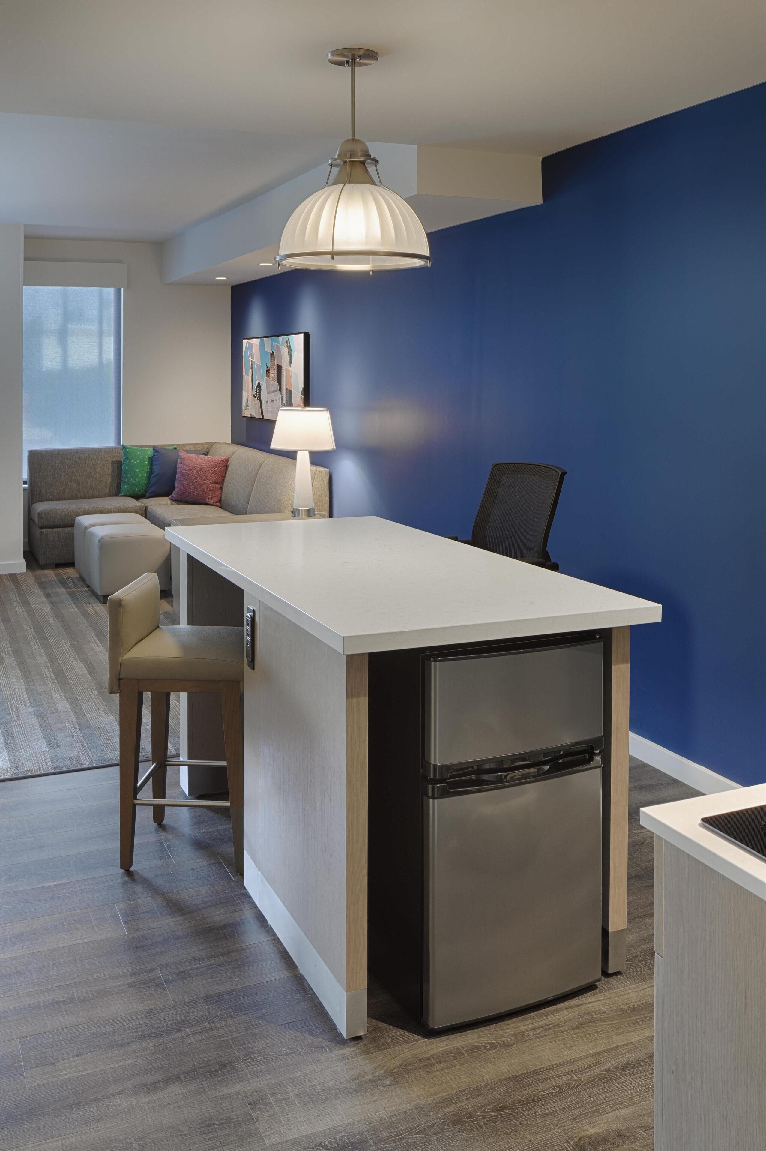 Suite, 1 Bedroom | In-room safe, desk, laptop workspace, blackout drapes