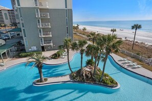 Pool - Brand new on rental!!! Beautiful one bedroom!!! Remodeled!!!! (Panama City Beach)