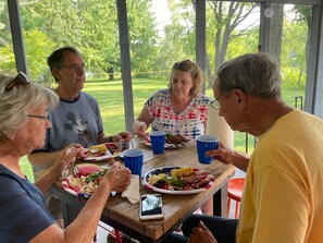 Outdoor dining
