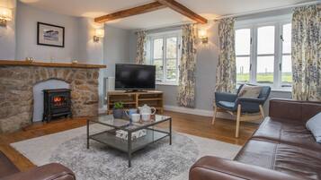 Ferienhaus | Wohnzimmer | Fernseher
