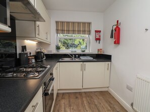Fridge, microwave, dishwasher, electric kettle