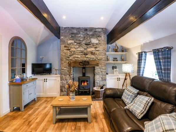 Living area - Cosy Cottage (Menai Bridge)