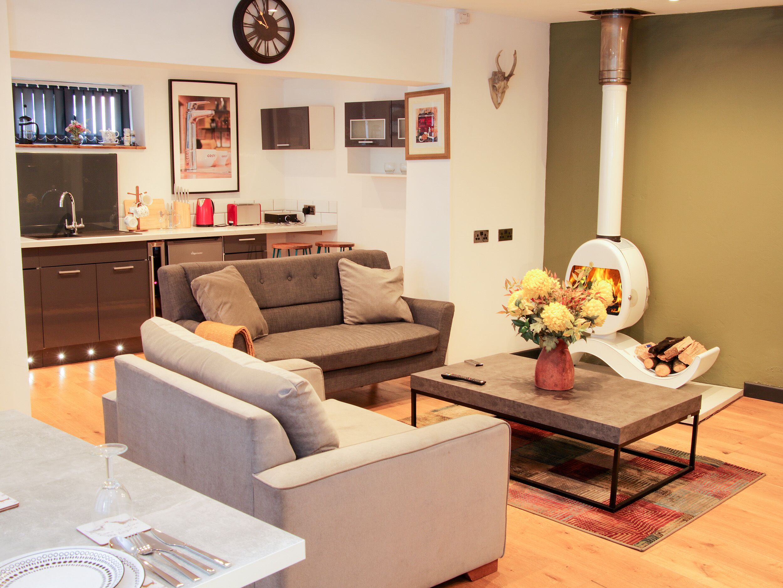 Casa de campo | Área de sala de estar