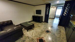 Junior Suite, 2 Twin Beds | Living area | LED TV - Sea Pearl Beach Resort (Patong)