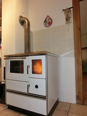 Apartment | Private kitchen | Fridge, microwave, oven, stovetop - Ferienwohnung Schönberg (Lauf an der Pegnitz)