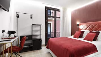 Habitación de diseño doble (Mercedes) | Ropa de cama de alta calidad y edredones de plumas