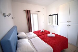 1 bedroom, WiFi, bed sheets