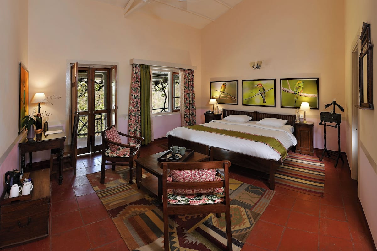 Hideaway River View Room | Biancheria da letto di alta qualità, una scrivania