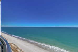 On the beach
