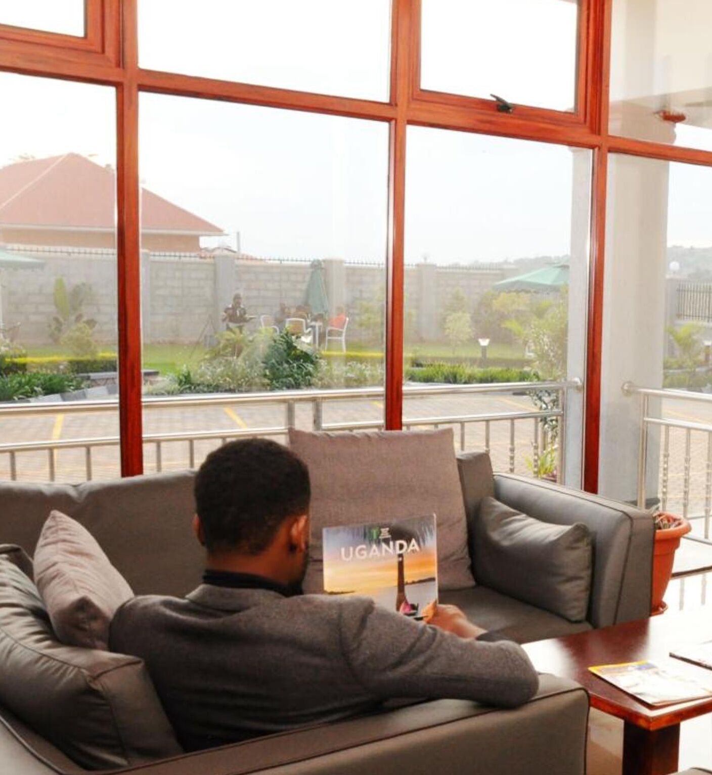 30-inch flat-screen TV with cable channels, TV