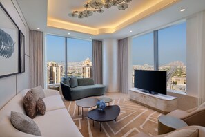 Astor Suite with Sea View KYMA beach access Signature St. Regis Butler Service | View from room - The St. Regis Dubai, The Palm (Dubai)