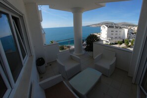 Deluxe-Apartment | Terrasse/Patio
