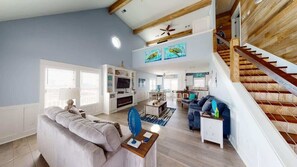 TV, fireplace - Bella Vista (Bolivar Peninsula)