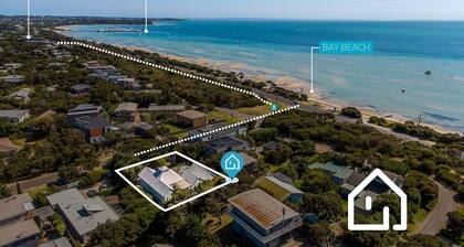 Idyllic Beach House Blairgowrie - 100m to Foreshore, 700m Walk to Village