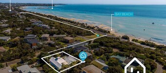 Idyllic Beach House Blairgowrie | 100m to Foreshore