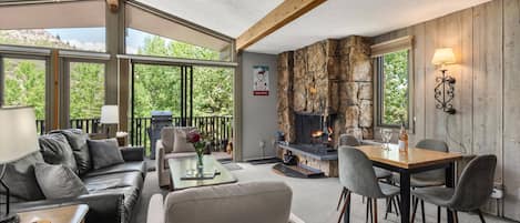 公寓客房 (Lichenhearth 31) | 客廳 | 壁爐