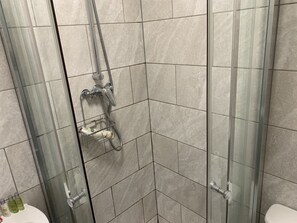Apartment | Bathroom | Separate tub and shower, deep soaking tub, hair dryer, towels