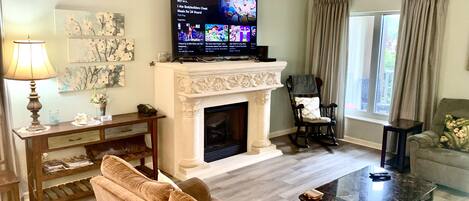 Smart TV, lareira