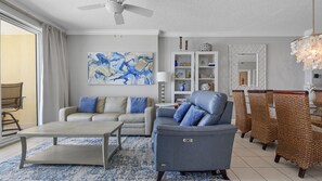 TV - Emerald Isle 502 - Front row beach chair service included! Affordable rates! (Panama City Beach)