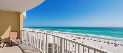 On the beach