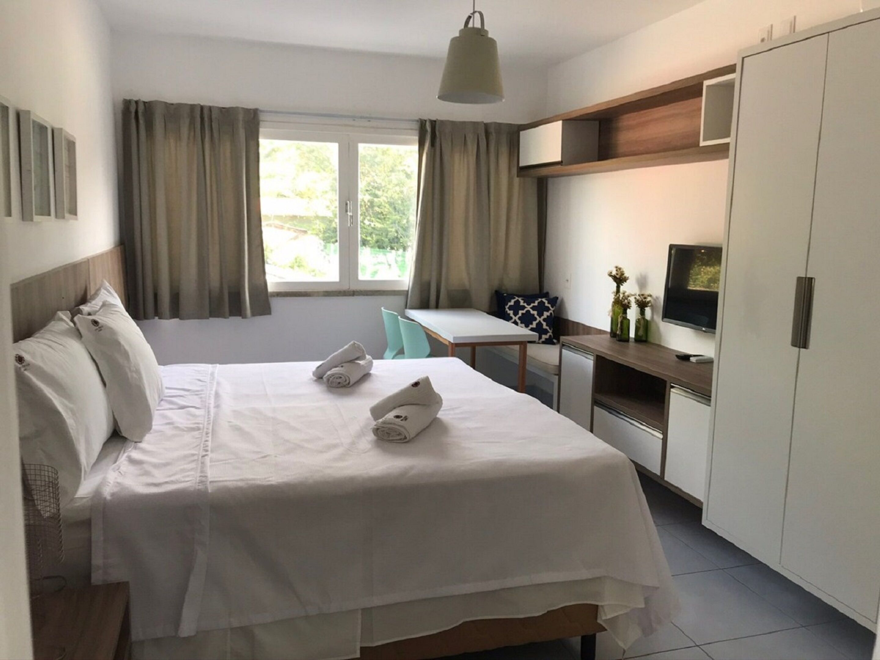 Apartamento luxo | Individualmente decorados, roupa de cama