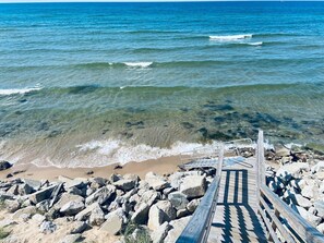 In Strandnähe, Liegestühle