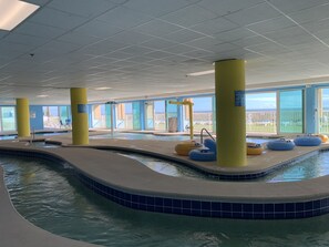 Indoor pool, outdoor pool