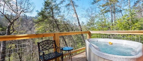 Bain à remous extérieur