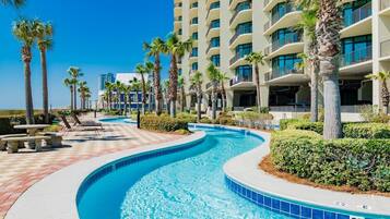 Indoor pool, a heated pool
