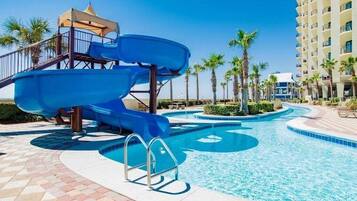 Indoor pool, a heated pool