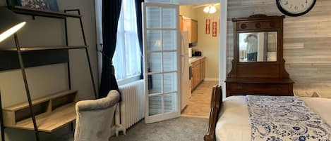 1 chambre, fer et planche Ă repasser, Wi-Fi, draps fournis
