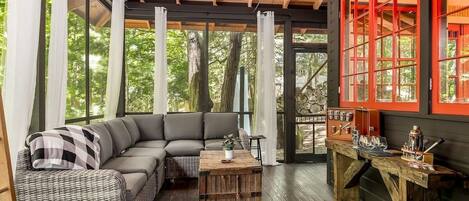 Cheminée, Netflix, Hulu, services de streaming