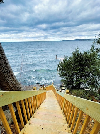 Property grounds. Fully Loaded Lakefront Lodge w/ Pier & Game Room