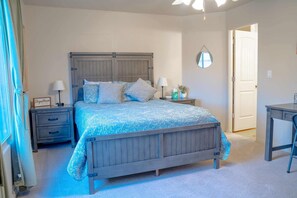 3 bedrooms, iron/ironing board, travel cot, WiFi