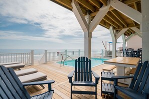 Una piscina riscaldata