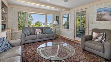 TV connectée, cheminée, jeux vidéo, lecteur de DVD